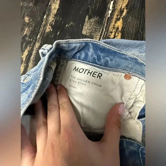 NWT MOTHER The Insider Crop Step Fray in Limited Edition - Picture 6 of 11